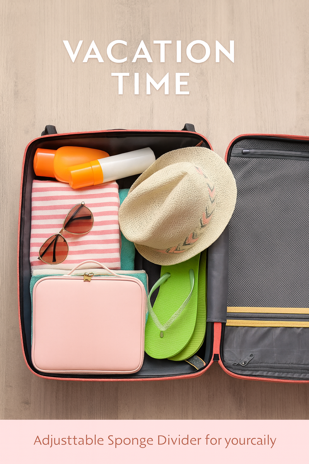 Lighted Travel Makeup Bag with Mirror – LED Cosmetic Case - ZILVUS