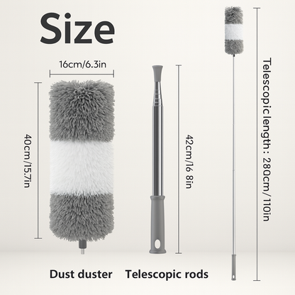 Extra-Long Retractable Duster with Bendable Washable Head