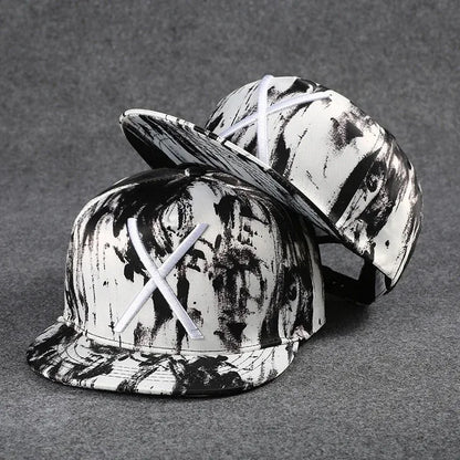 Flat Brim Baseball Cap – Adjustable Street Style Hat