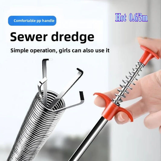 Claw Drain unblocker – Flexible Pipe Cleaner Tool - ZILVUS
