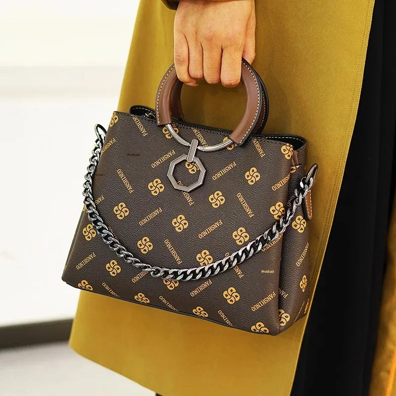 Minimalist PVC Box Shoulder Bag – Large Capacity Soft Crossbody Handbag - ZILVUS