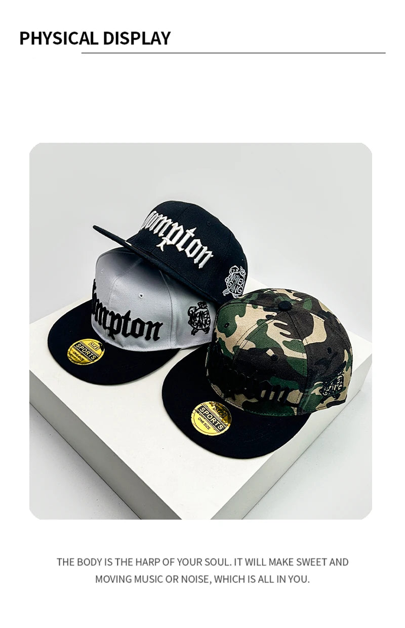 New Unisex American Style Letter Embroidery Baseball Hats Breathable Hip hop Sunshade ins Peaked Caps Versatile Fashion Street - ZILVUS