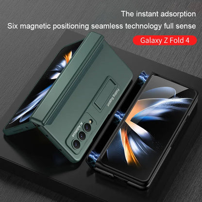 Magnetic Hard Case with Holder for Samsung Galaxy Z Fold Series