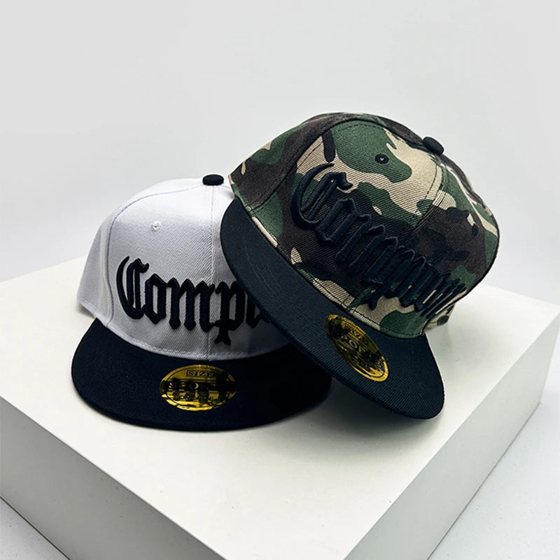 New Unisex American Style Letter Embroidery Baseball Hats Breathable Hip hop Sunshade ins Peaked Caps Versatile Fashion Street - ZILVUS
