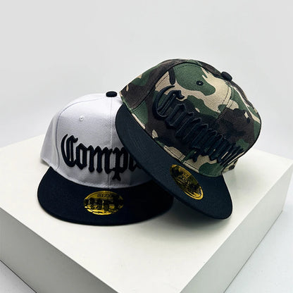 New Unisex American Style Letter Embroidery Baseball Hats Breathable Hip hop Sunshade ins Peaked Caps Versatile Fashion Street - ZILVUS