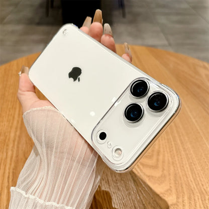 Plating Sparkling Transparent Frameless Phone Case for iPhone - ZILVUS