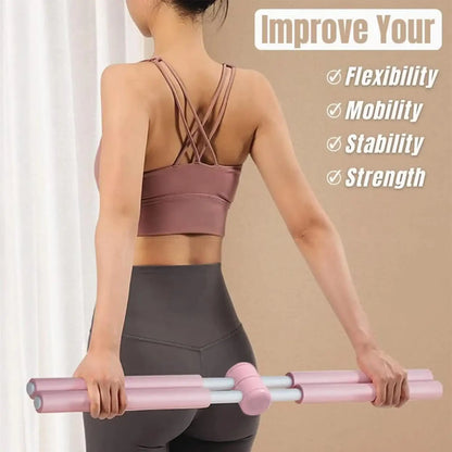 Posture Corrector – Muscle Training & Stretching Support Tool for Home, Gym & Office - ZILVUS