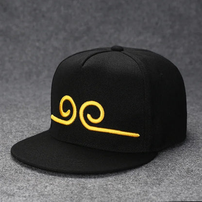 Flat Brim Baseball Cap – Adjustable Street Style Hat