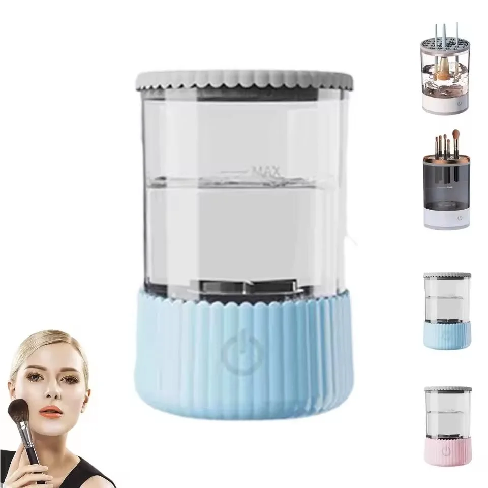 Electric Makeup Brush Cleaner – Automatic Deep Cleaning Machine - ZILVUS