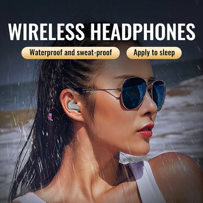 Sleep Earbuds – Mini Invisible Wireless Headset with Touch Control, Noise Cancellation & Long Battery Life - ZILVUS