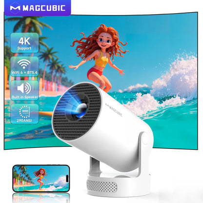 Portable HD LED Projector – 720P Home Theater with Bluetooth - ZILVUS