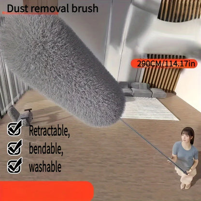 Extra-Long Retractable Duster with Bendable Washable Head