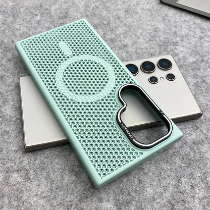 Mesh Cooling MagSafe Phone Case for Samsung Galaxy Series