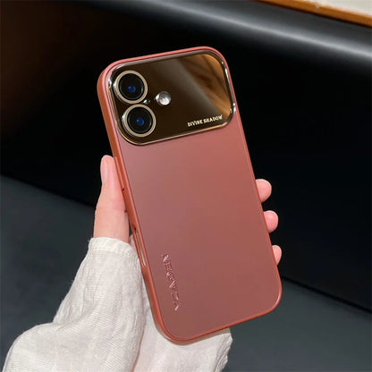 Luxury Matte Plating Couple Style Phone Case For iPhone 16 15 14 13 12 Series - ZILVUS