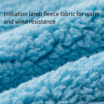 Baby Lamb Fleece Swaddle Blanket – Soft and Thickened Newborn Sleeping Bag - ZILVUS