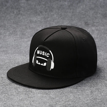 Flat Brim Baseball Cap – Adjustable Street Style Hat - ZILVUS