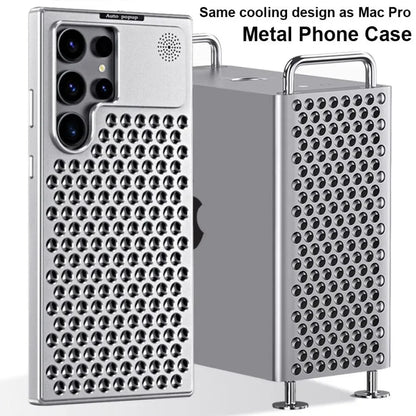 Metal Phone Case with Aromatherapy & Heat Dissipation – Shockproof Design - ZILVUS
