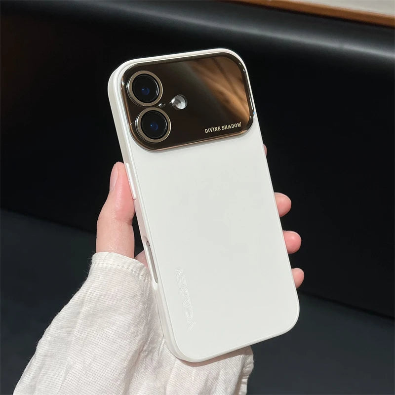 Luxury Matte Plating Couple Style Phone Case For iPhone 16 15 14 13 12 Series - ZILVUS