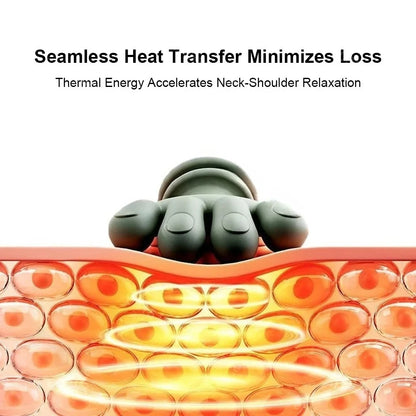 Electric Neck and Shoulder Massager with Heat Therapy - ZILVUS
