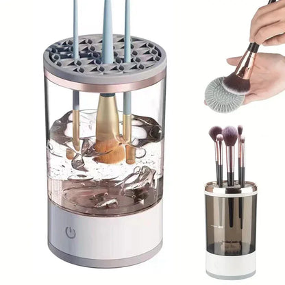 Electric Makeup Brush Cleaner – Automatic Deep Cleaning Machine - ZILVUS