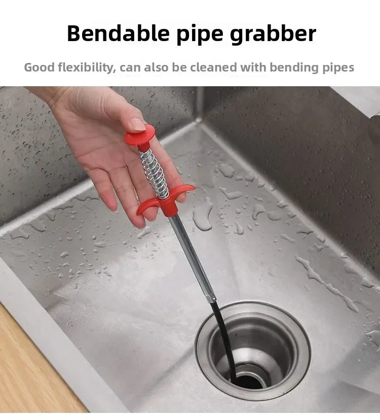 Claw Drain unblocker – Flexible Pipe Cleaner Tool - ZILVUS