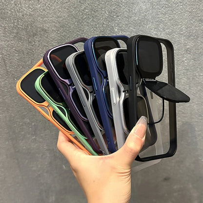 Sunglasses Holder Phone Case For Iphone 16 15 14 13 12 Series - ZILVUS