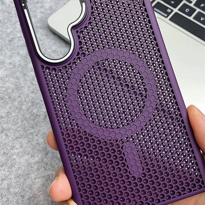 Mesh Cooling MagSafe Phone Case for Samsung Galaxy Series