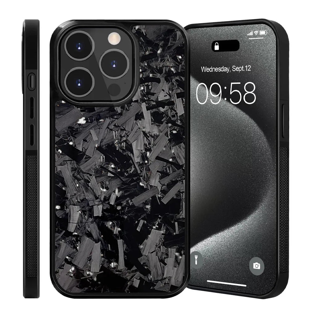 Magnetic Real Carbon Fiber Case for iPhone