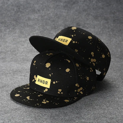 Flat Brim Baseball Cap – Adjustable Street Style Hat - ZILVUS