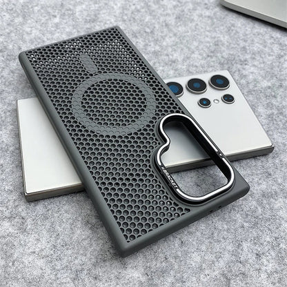 Mesh Cooling MagSafe Phone Case for Samsung Galaxy Series