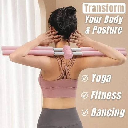 Posture Corrector – Muscle Training & Stretching Support Tool for Home, Gym & Office - ZILVUS