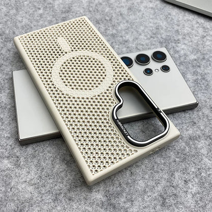 Mesh Cooling MagSafe Phone Case for Samsung Galaxy Series
