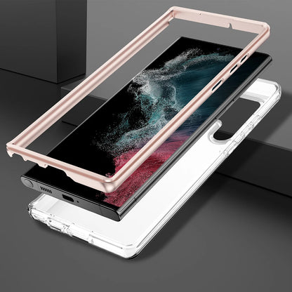 Luxury Plating Silicone Case for Samsung Galaxy S24 Series