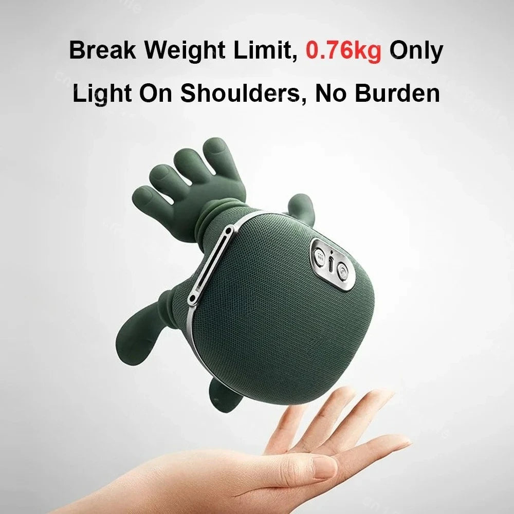 Electric Neck and Shoulder Massager with Heat Therapy - ZILVUS