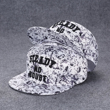Flat Brim Baseball Cap – Adjustable Street Style Hat