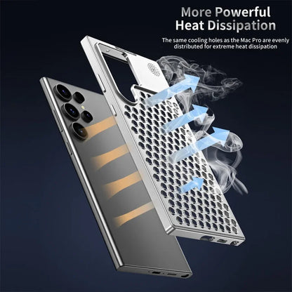 Metal Phone Case with Aromatherapy & Heat Dissipation – Shockproof Design - ZILVUS