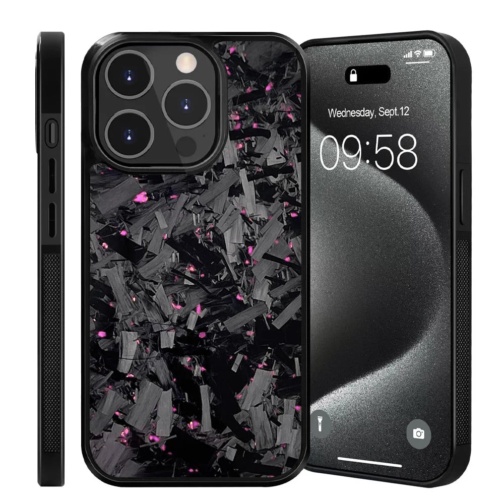 Magnetic Real Carbon Fiber Case for iPhone