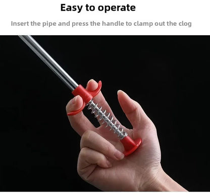 Claw Drain unblocker – Flexible Pipe Cleaner Tool - ZILVUS