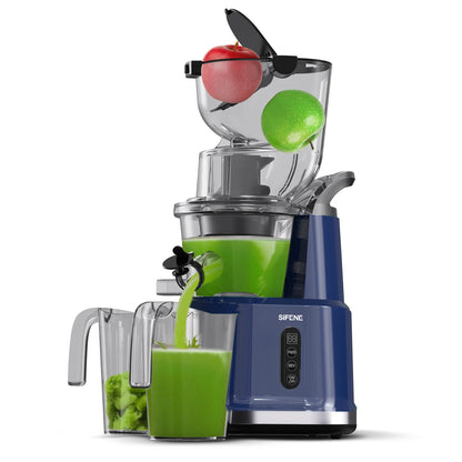 Cold Press Juicer Machine – 800ml Slow Masticating Extractor - ZILVUS