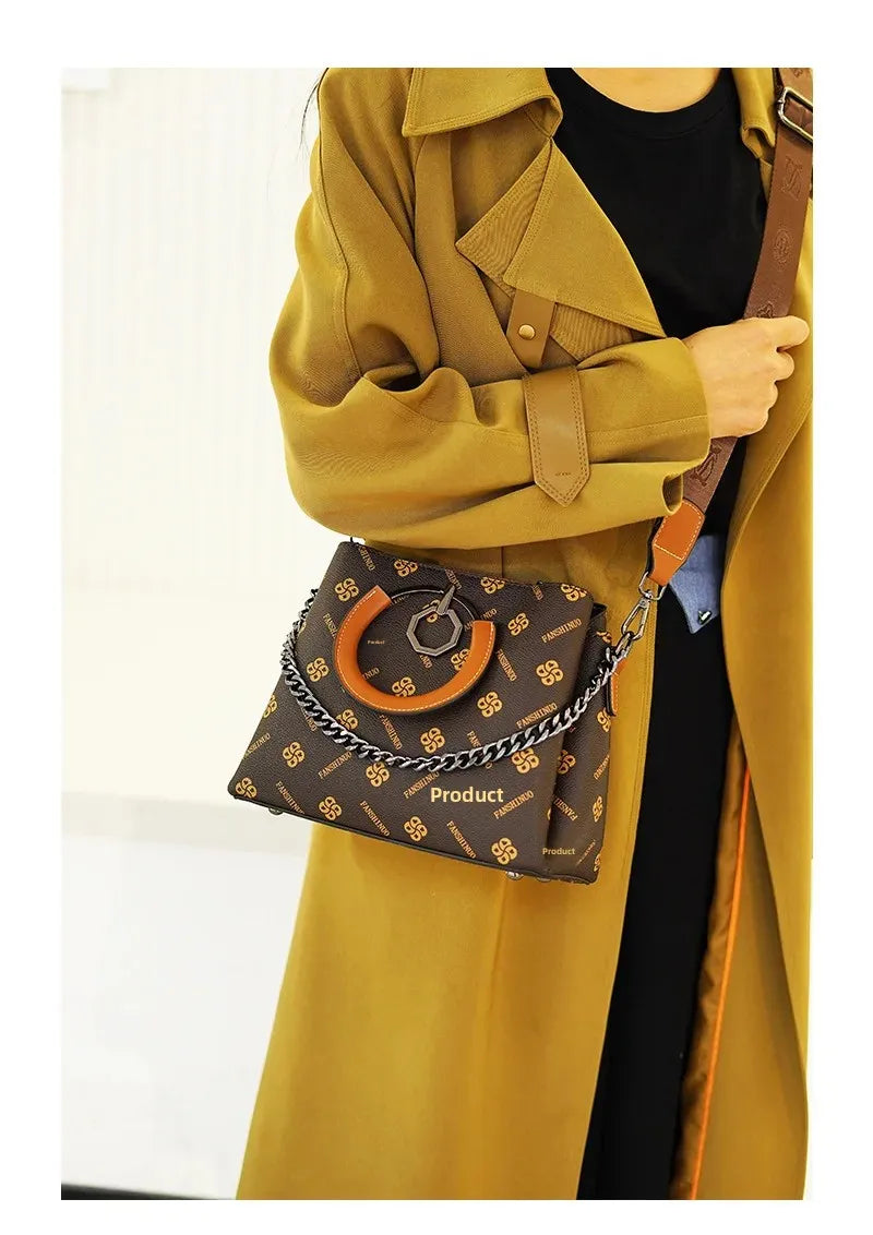 Minimalist PVC Box Shoulder Bag – Large Capacity Soft Crossbody Handbag - ZILVUS