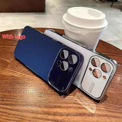 Electroplated Glass Window Case for iPhone 12–16 Series - ZILVUS