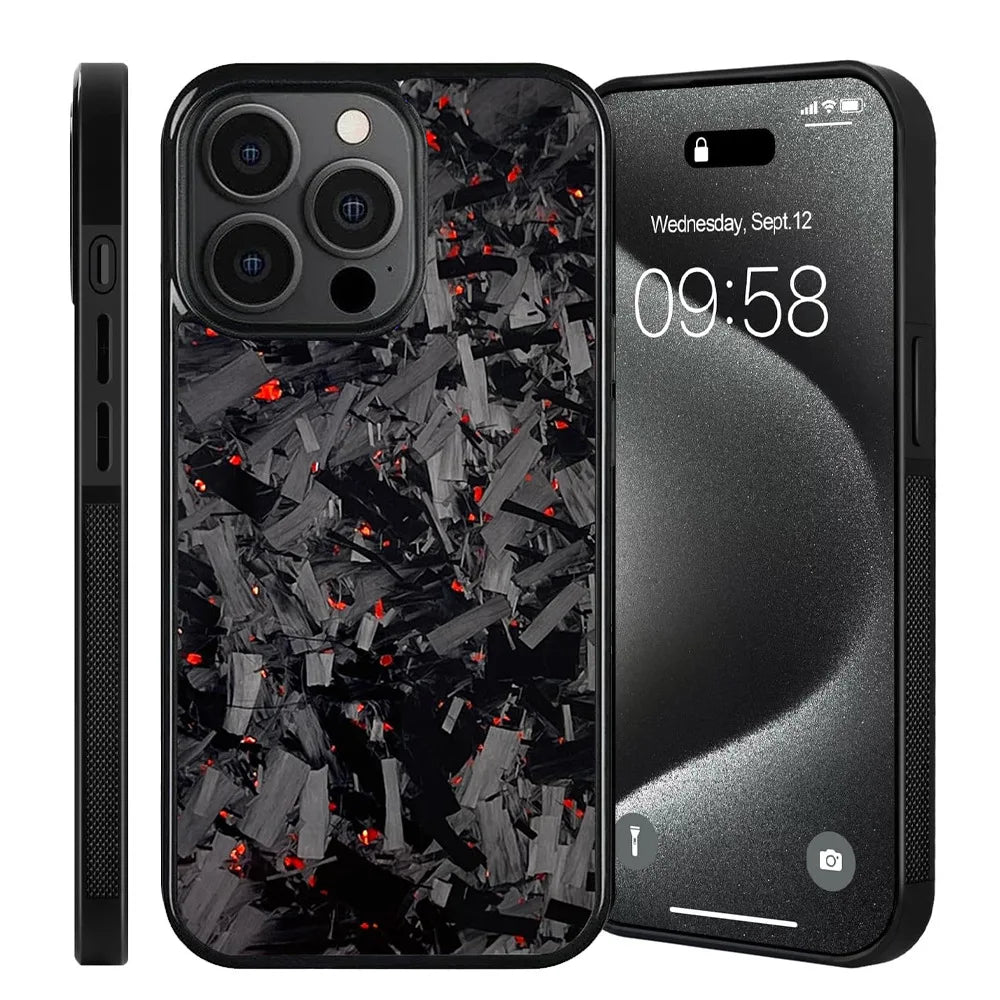 Magnetic Real Carbon Fiber Case for iPhone