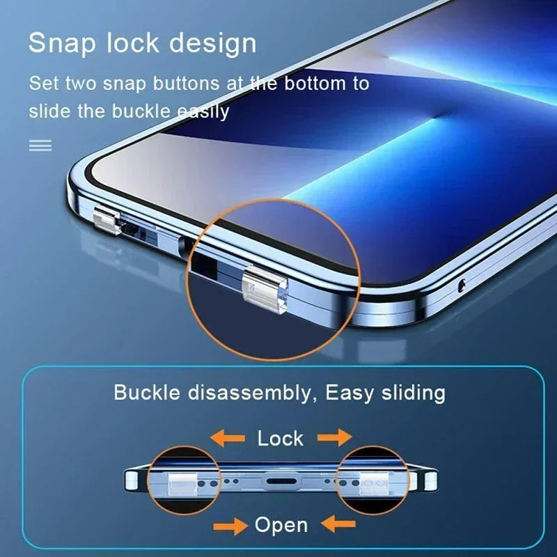 Full Cover Protection Phone Case for iPhone 13,14,15,16 Series - ZILVUS