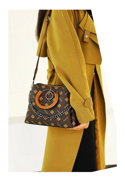 Minimalist PVC Box Shoulder Bag – Large Capacity Soft Crossbody Handbag - ZILVUS