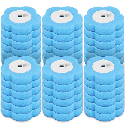 Disposable Toilet Brush Set with Holder & Replaceable Heads - ZILVUS