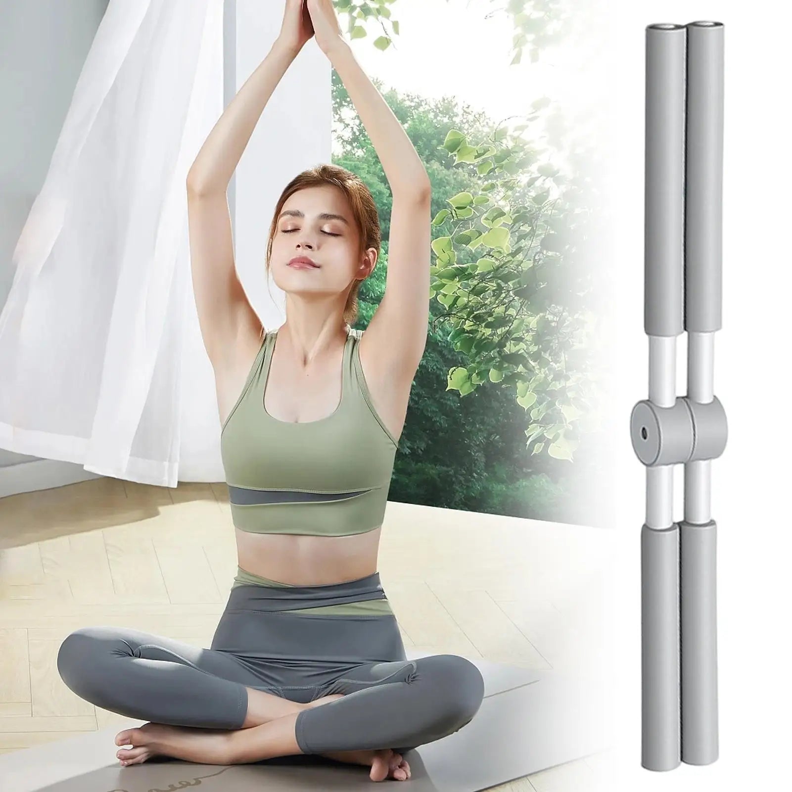 Posture Corrector – Muscle Training & Stretching Support Tool for Home, Gym & Office - ZILVUS