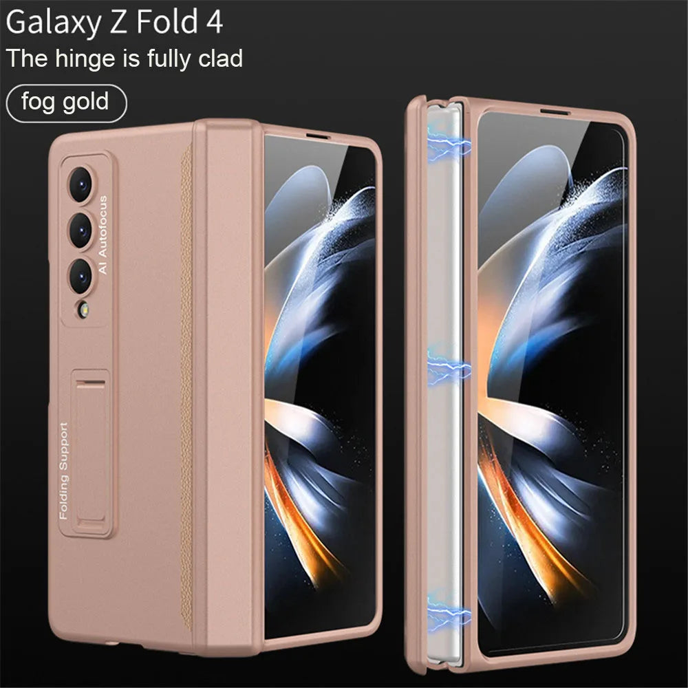Magnetic Hard Case with Holder for Samsung Galaxy Z Fold Series