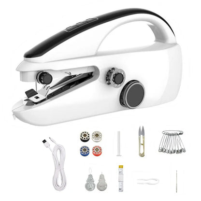 Mini Electric Handheld Sewing Machine 2-Speed Stitcher - ZILVUS