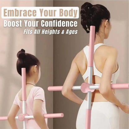 Posture Corrector – Muscle Training & Stretching Support Tool for Home, Gym & Office - ZILVUS