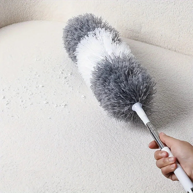 Extra-Long Retractable Duster with Bendable Washable Head